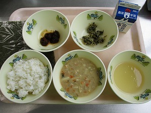 後期食の写真