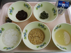 中期食の写真