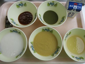 初期食の写真