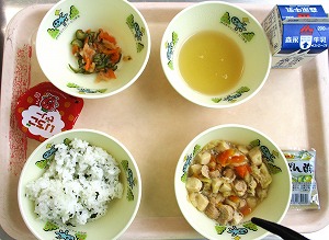 後期食の写真