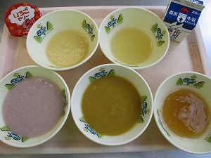 初期食の写真