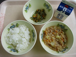 後期食の写真