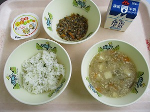 後期食の写真