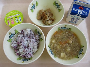 後期食の写真