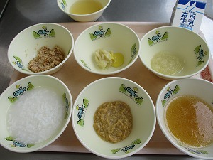 中期食の写真