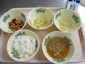 後期食の写真