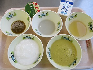 初期食の写真