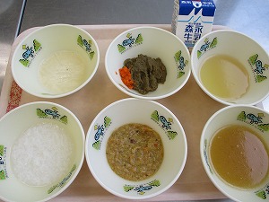 後期食の写真