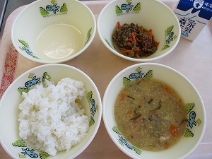 後期食の写真