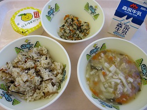 後期食の写真