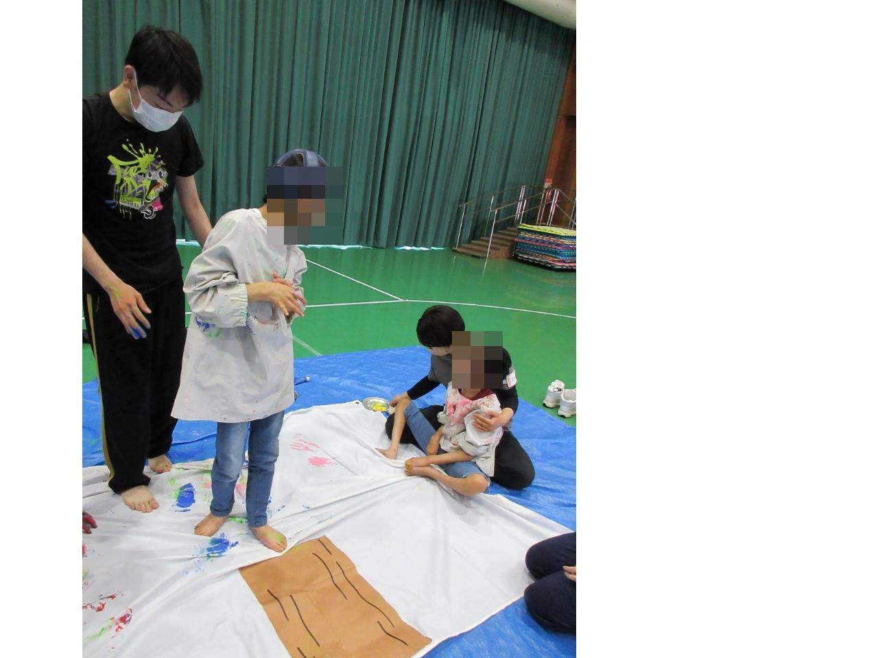 学級旗作り