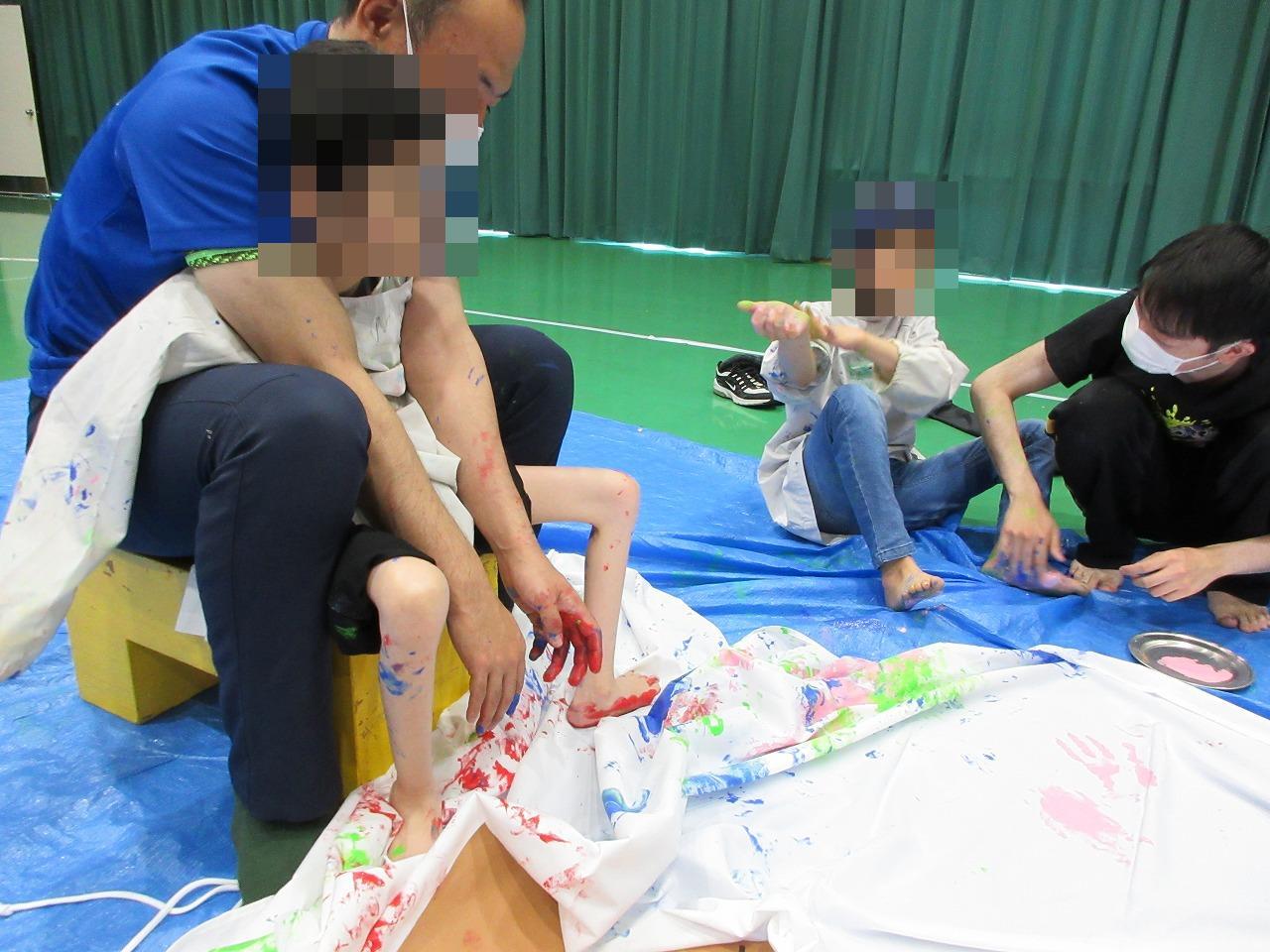 学級旗作り