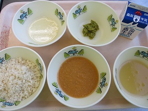 中期食の写真