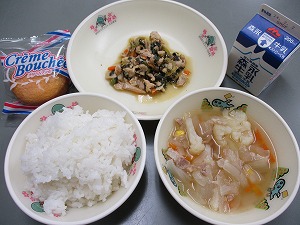 1月23日の普通食の写真