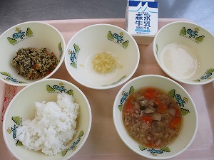 後期食の写真