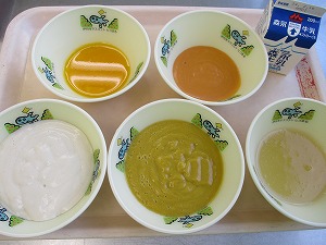 初期食の写真
