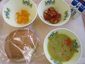 後期食の写真