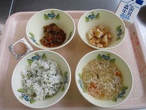 後期食の写真