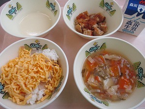 後期食の写真