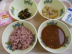 後期食の写真