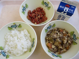 後期食の写真