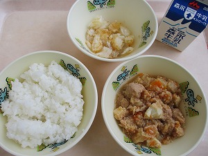 後期食の写真