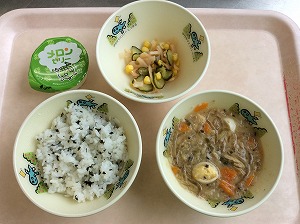 後期食の写真