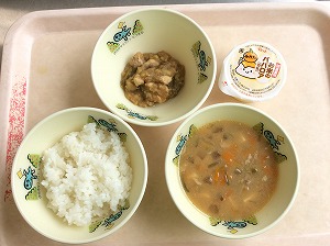 後期食の写真