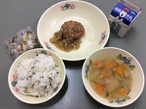 お月見献立の普通食