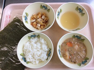 後期食の写真