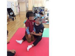 膝立ち