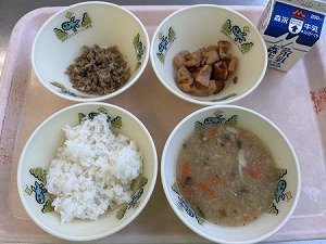 後期食の写真