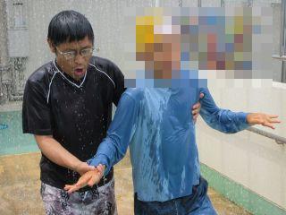 水泳シャワー