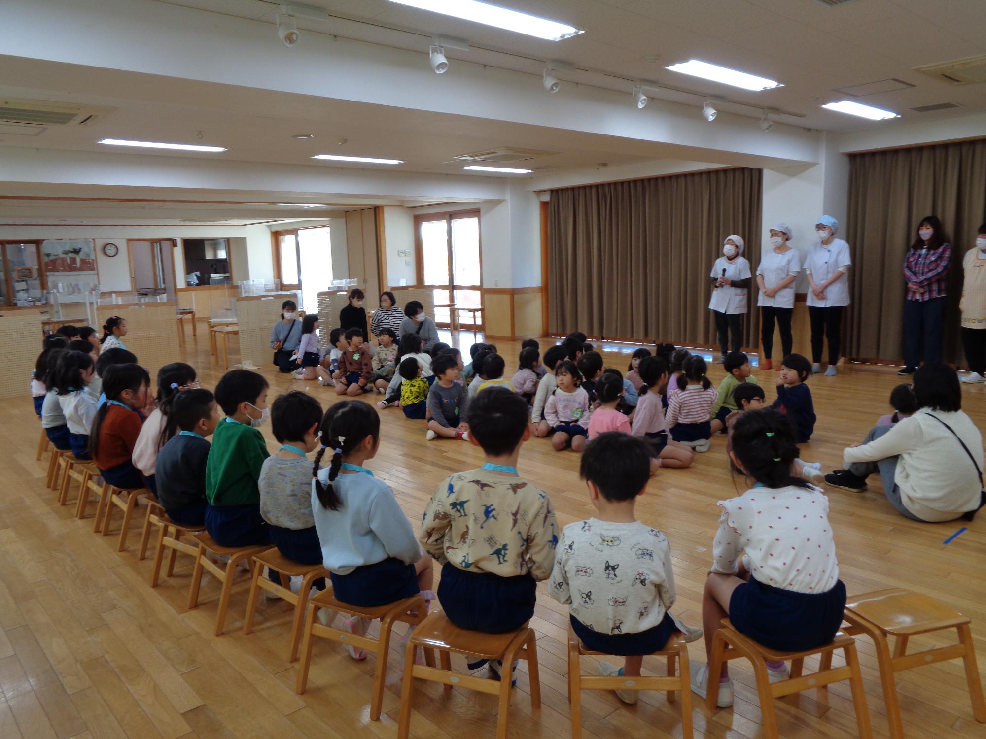 職員からの言葉