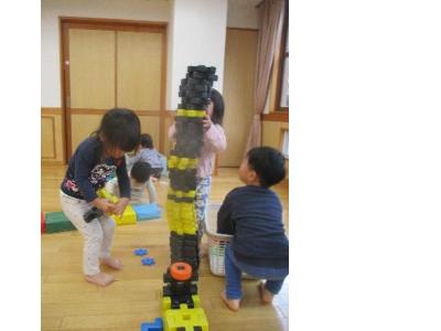 ブロック積み上げ