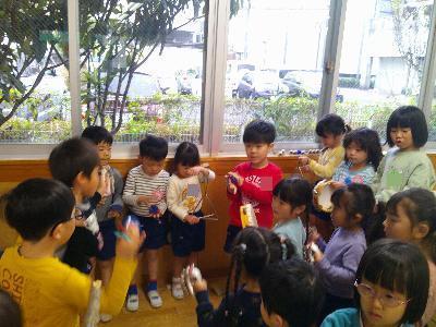 つき・にじ組の様子