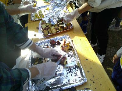 できたよ、お芋