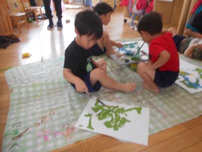 床絵の具