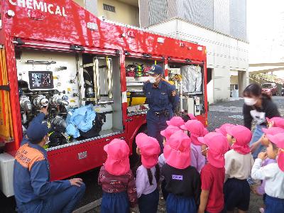 消防車見学3