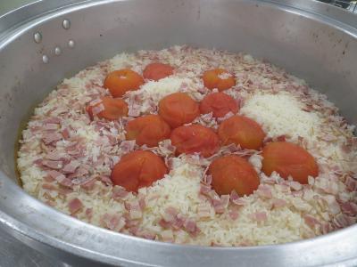 トマトの炊き込みご飯