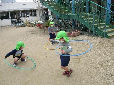 フープ回し