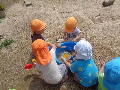 水遊び1