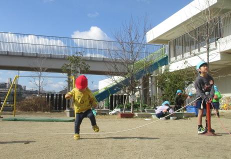 大繩ジャンプ