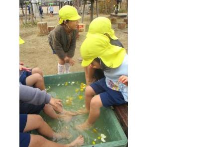 ゆず湯で温まる3