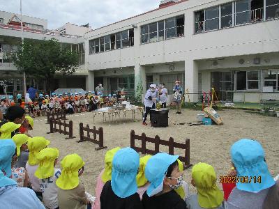 炊き出しの様子
