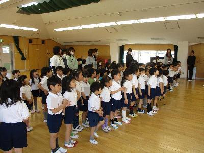 20233学期終業式みんなのうた