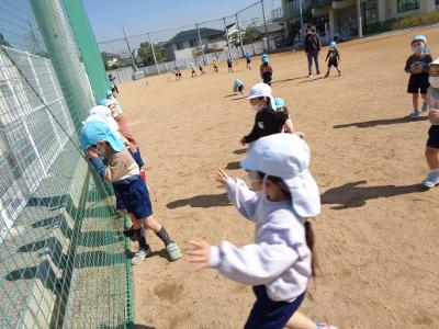 もう少しでタッチ！
