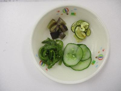 調理した野菜