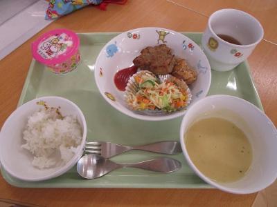 給食も特別メニュー♪
