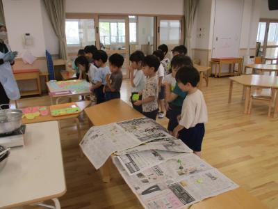 どれがおいしそうかな。